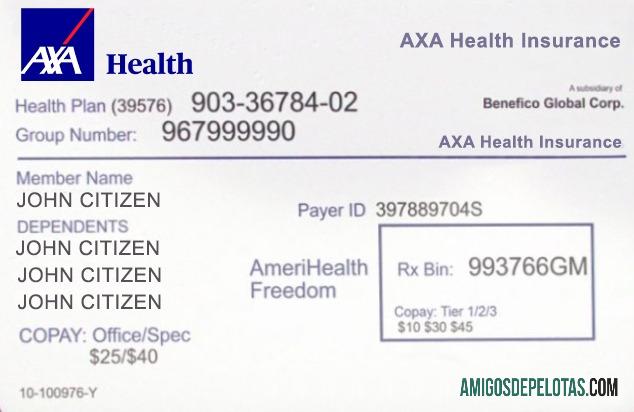 Cartão de seguro saúde do Quirguistão amostra